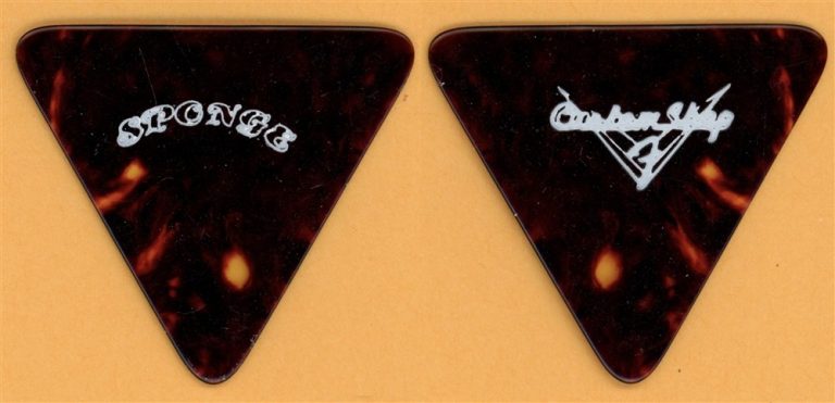 Sponge Joey Mazzola Vintage Guitar Pick - 1994 Rotting Pinata Tour