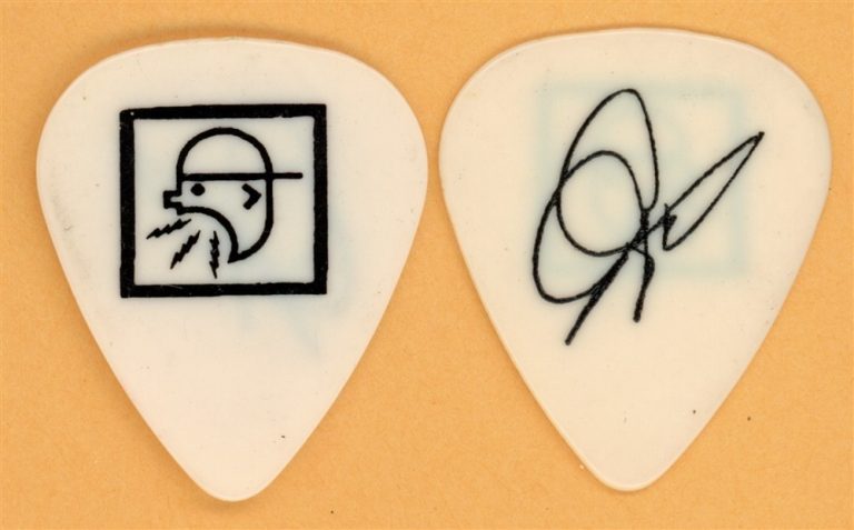 Anthrax Dan Spitz Signature #2 Guitar Pick - 1993 SOUND OF WHITE NOISE TOUR