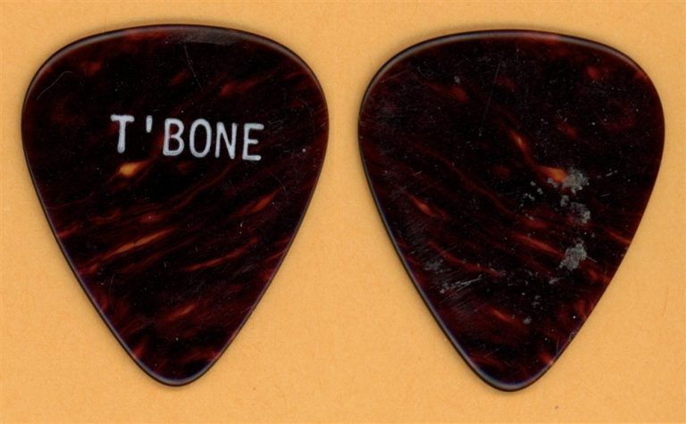 Billy Joel Hall and Oates T'Bone Vintage Guitar Pick - 1980's Tour