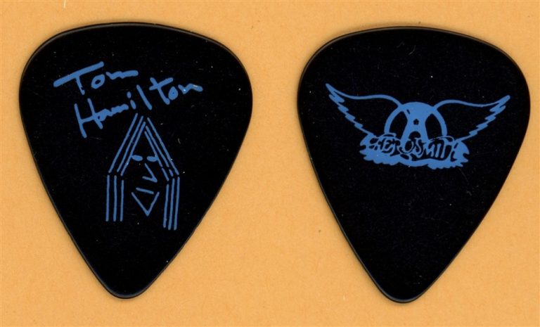 Aerosmith Tom Hamilton Vintage Guitar Pick - 1993 Get A Grip Tour