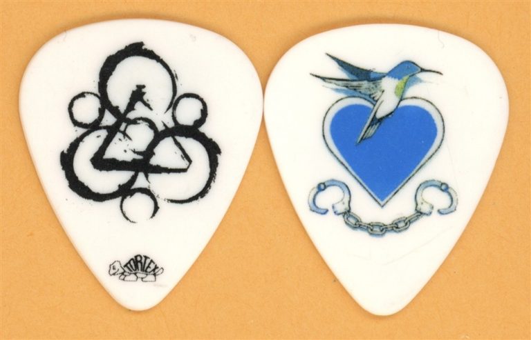 Coheed and Cambria Claudio Sanchez Vintage Guitar Pick - 2011 Tour