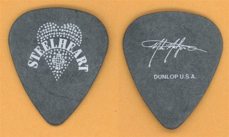 Steelheart Miljenko Matijevic Vintage Guitar Pick - 1990 Steelheart Tour