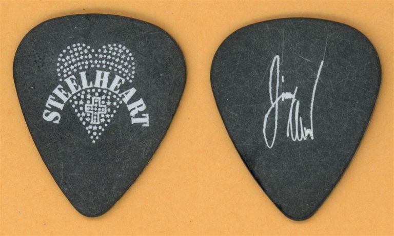 Steelheart Jimmy Ward Vintage Guitar Pick - 1990 Steelheart Tour