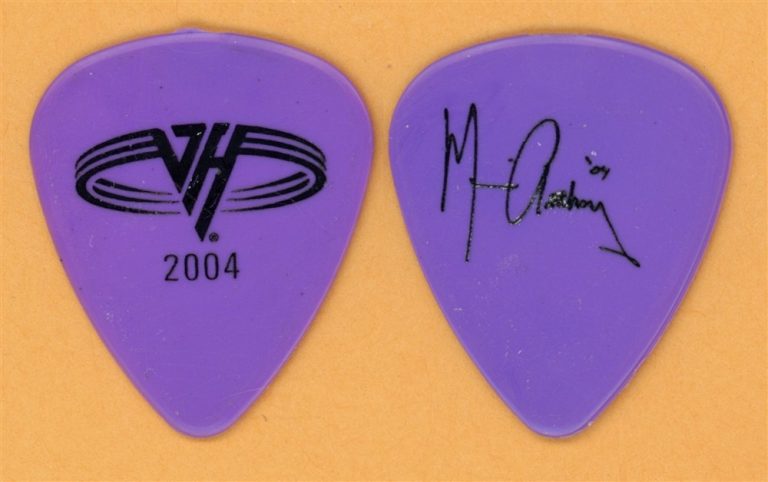 Van Halen Michael Anthony Vintage Guitar Pick - 2004 Reunion Tour