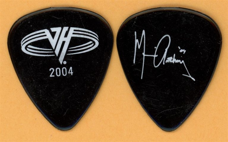 Van Halen Michael Anthony Vintage Guitar Pick - 2004 Reunion Tour