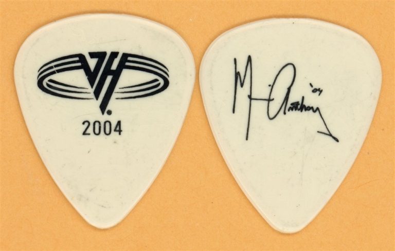 Van Halen Michael Anthony Vintage Guitar Pick - 2004 Reunion Tour
