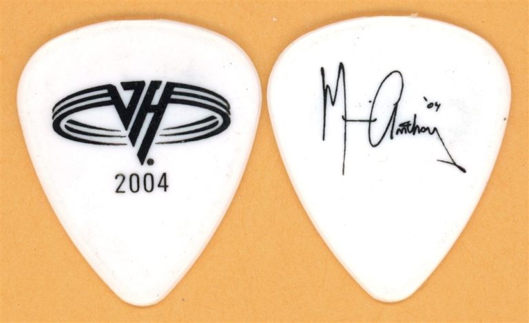 Van Halen Michael Anthony Vintage Guitar Pick - 2004 Reunion Tour