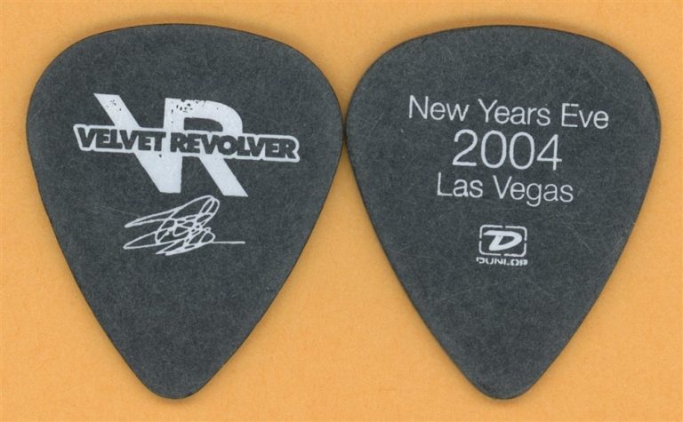 Velvet Revolver Slash GNR Vintage Guitar Pick - 2004 Las Vegas Tour