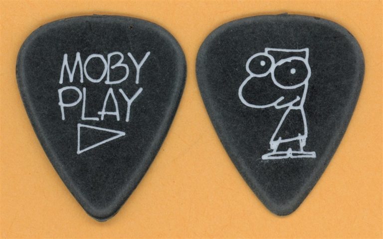 Moby Vintage Guitar Pick - 1999 Play Tour