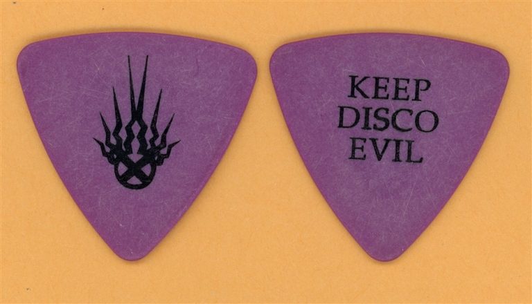 Static X Tony Campos Vintage Guitar Pick - 1999 Wisconsin Death Trip Tour