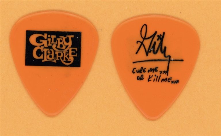 Guns N Roses Gilby Clarke Vintage Guitar Pick - 1994 Pawnshop Guitars Tour