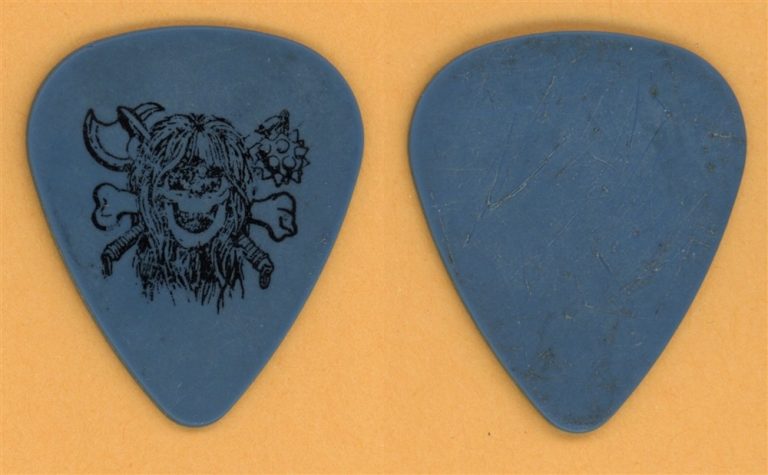 Rigor Mortis Mike Scaccia Vintage Guitar Pick - 1988 US Tour