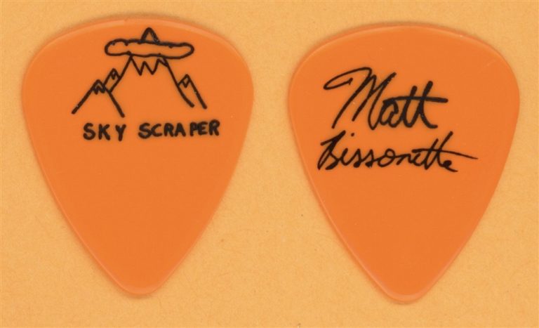 David Lee Roth Matt Bissonette Vintage Guitar Pick - 1988 Skycraper Tour