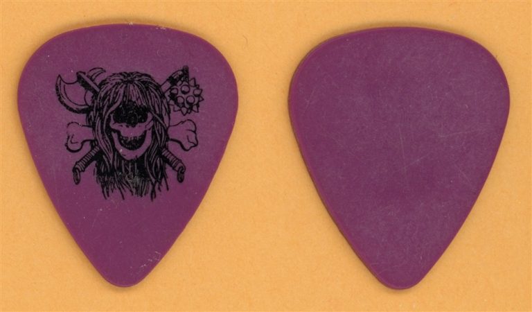 Rigor Mortis Mike Scaccia Vintage Guitar Pick - 1988 US Tour