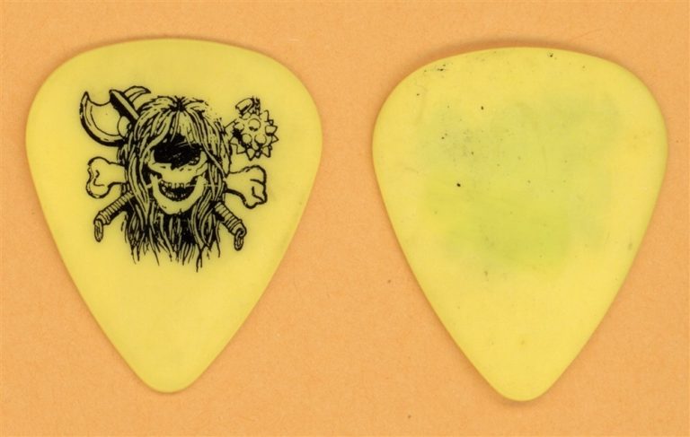 Rigor Mortis Mike Scaccia Vintage Guitar Pick - 1988 US Tour