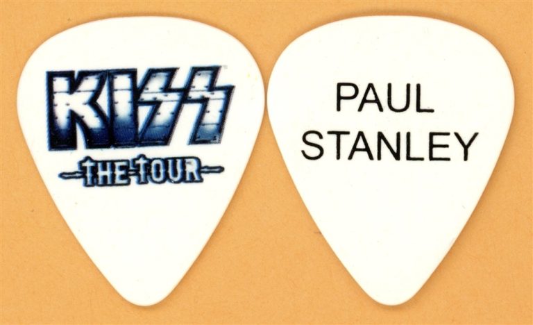 KISS Paul Stanley Vintage Guitar Pick - 2012 The Tour - Version 2