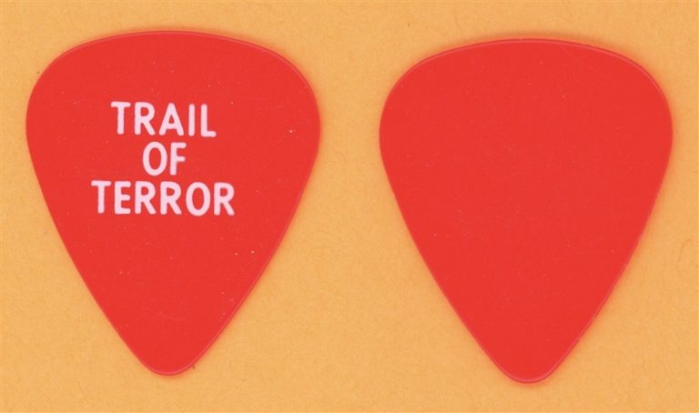 ROLLING STONES RON WOOD VINTAGE GUITAR PICK – 1989 STEEL WHEELS TOUR COLLECTIBLE MEMORABILIA