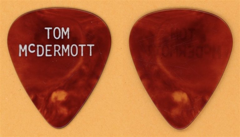 Rick James Tom McDermott Vintage Tour Guitar Pick - 1979 Fire It Up Tour