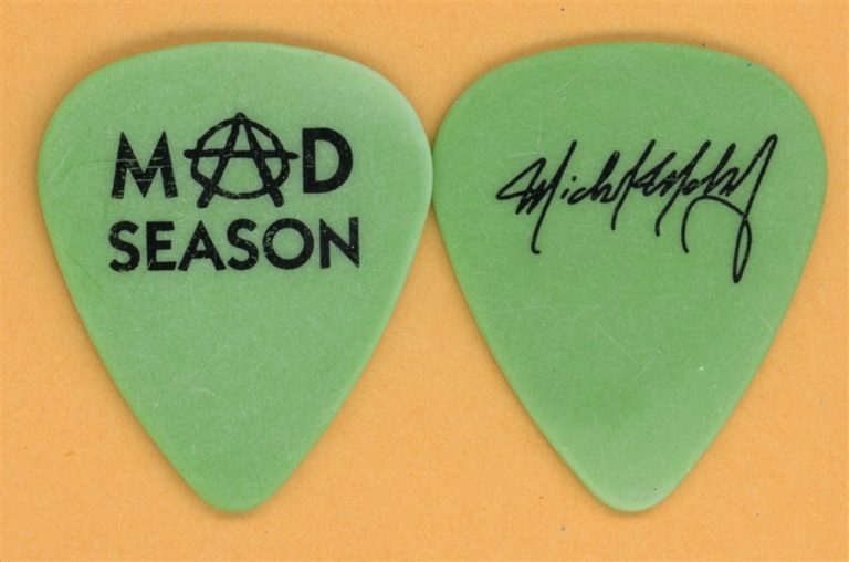 Pearl Jam Mad Season Mike McCready Vintage Guitar Pick - 1995 Above Tour
