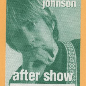 Eric Johnson 1998 Seven Worlds Concert Tour AFTER SHOW Backstage Pass