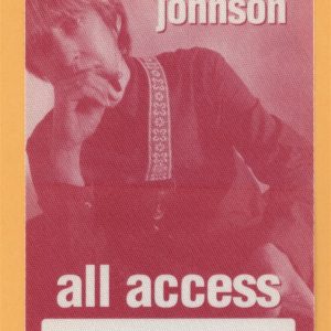 Eric Johnson 1998 Seven Worlds Concert Tour ALL ACCESS Backstage Pass
