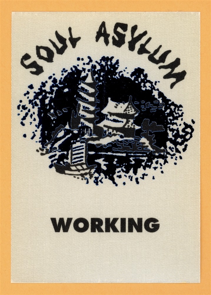 Soul Asylum 1995 Let Your Dim Light Shine Concert Tour WORKING Backstage Pass