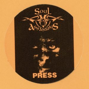 Soul Assassins 2000 Concert Tour PRESS Backstage Pass