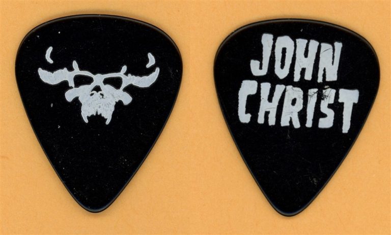 Danzig John Christ Vintage Guitar Pick - 1988 US Tour
