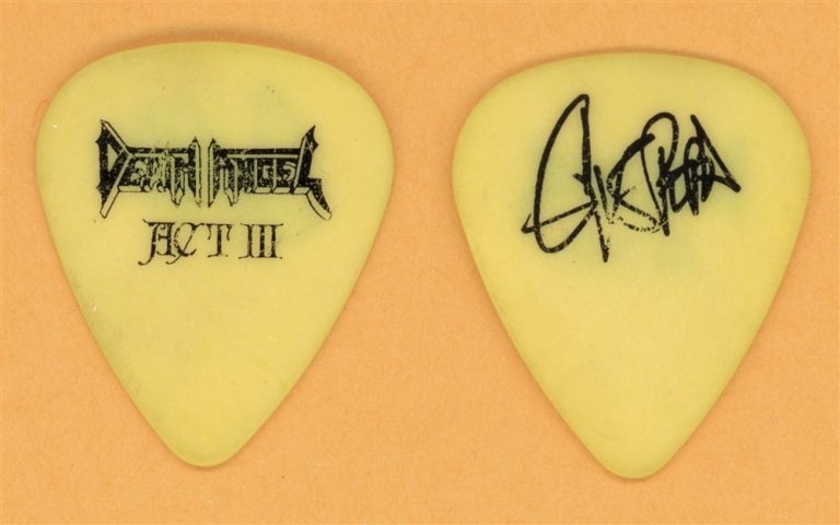 Death Angel Gus Pepa Vintage Guitar Pick - 1990 Act IIITour