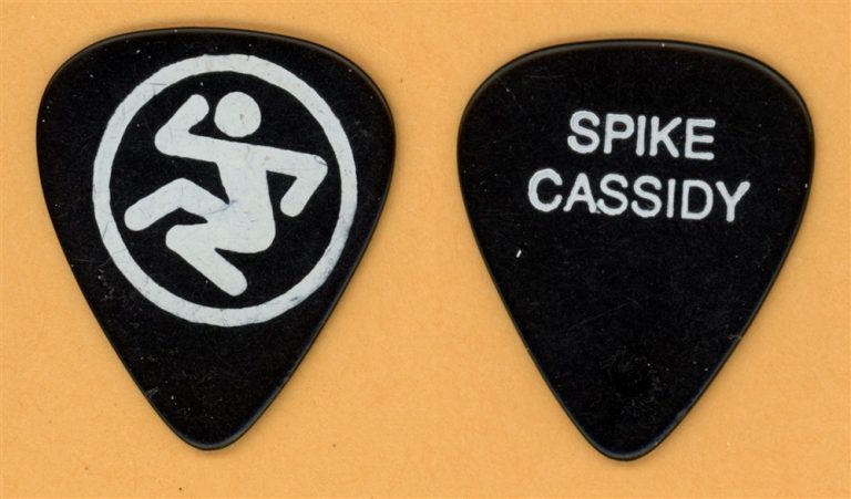 DRI Spike Cassidy Vintage Guitar Pick - 1987 Crossover Tour