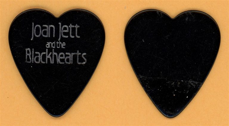 Joan Jett & The Blackhearts Vintage Guitar Pick - 1988 Up Your Alley Tour