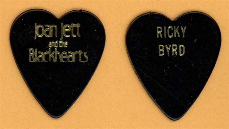 Joan Jett & The Blackhearts Ricky Vintage Guitar Pick - 1988 Up Your Alley Tour