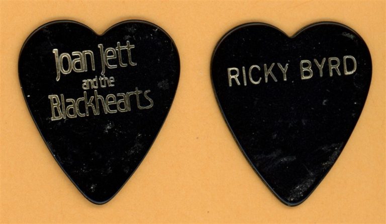 Joan Jett & The Blackhearts Ricky Vintage Guitar Pick - 1988 Up Your Alley Tour