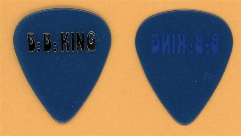 BB King Vintage Guitar Pick - 1988 King of The Blues Tour