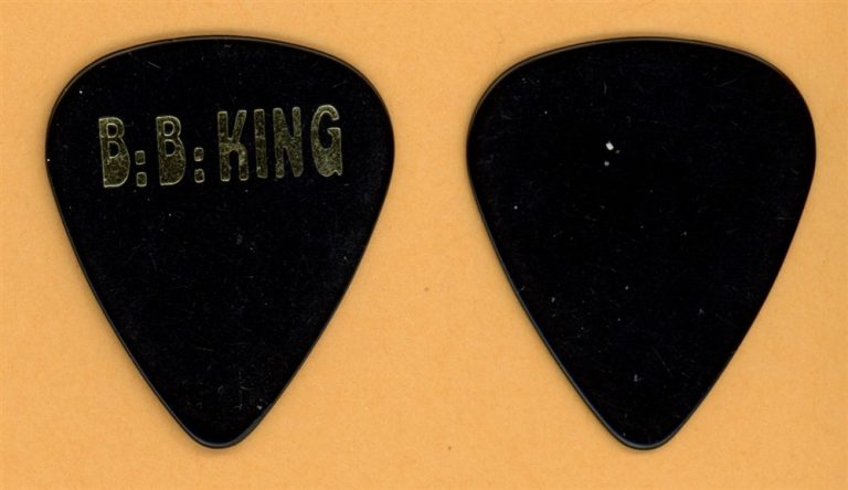 BB King Vintage Guitar Pick - 1988 King of The Blues Tour