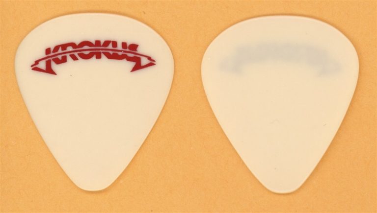 Krokus Tommy Keifer Vintage Guitar Pick - 1983 Eat The Rich Tour