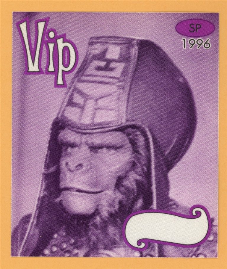 Smashing Pumpkins 1996 Mellon Collie Concert Tour VIP Backstage Pass