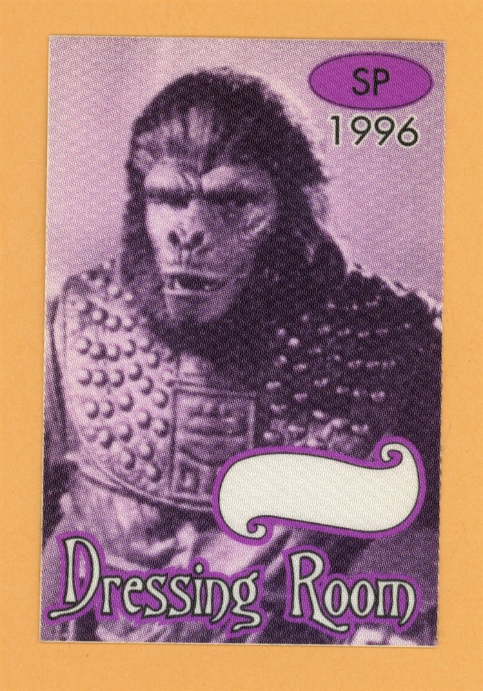 Smashing Pumpkins 1996 Mellon Collie Concert Tour Dressing Room Backstage Pass