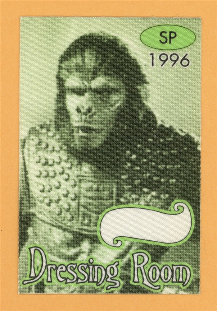 Smashing Pumpkins 1996 Mellon Collie Concert Tour Dressing Room Backstage Pass