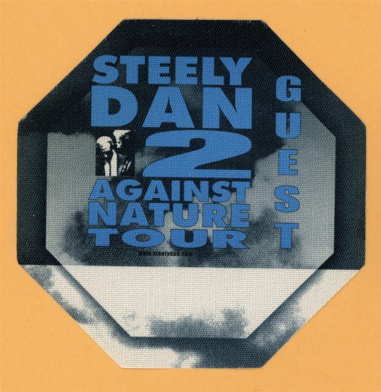 Steely Dan 2000 Two Against Nature Concert Tour Guest Backstage Pass