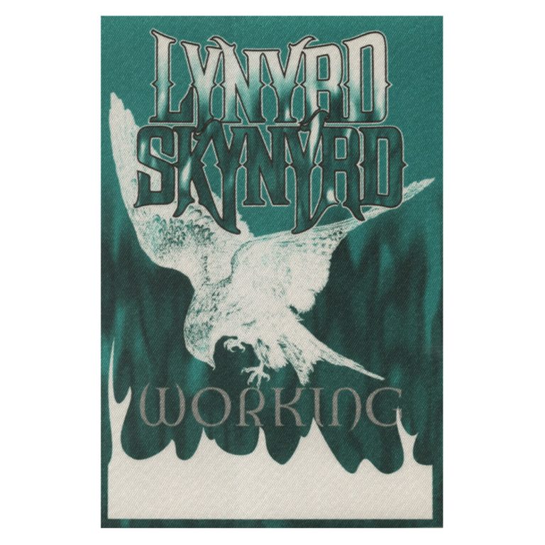 Lynyrd Skynyrd 1999 Edge of Forever Concert Tour Working Backstage Pass