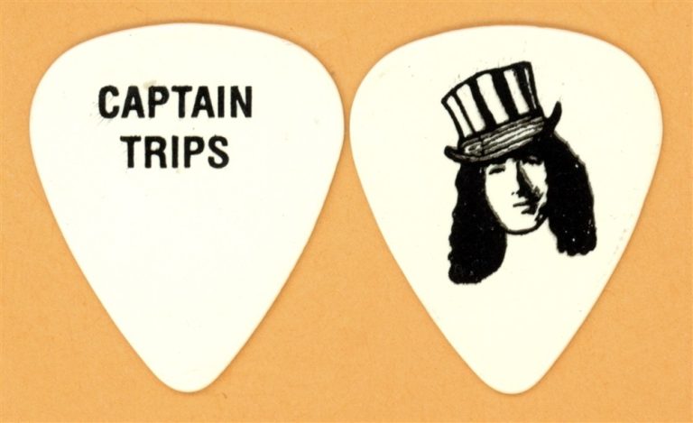 Tom Petty and the Heartbreakers Captain Trips Guitar Pick - 1997 Fillmore Tour