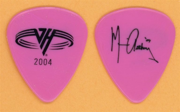 Van Halen Michael Anthony Vintage Guitar Pick - 2004 Reunion Tour