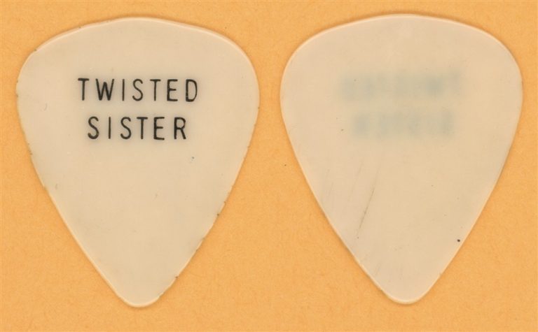 Twisted Sister JJ French Vintage Guitar Pick - 1982 Tour