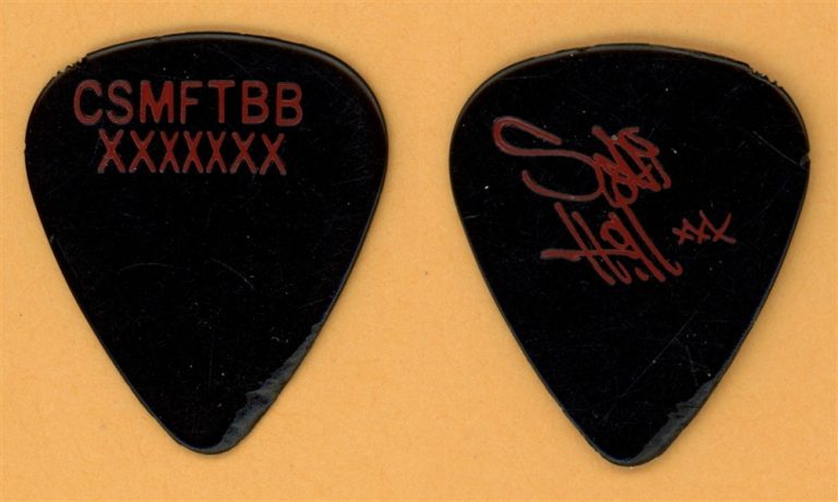 Skid Row Scotti Hill Vintage Guitar Pick - 1989 Skid Row Tour