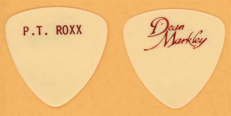 Pat Travers Roxx Vintage Guitar Pick - 1984 Hot Shot Tour