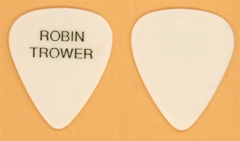 Robin Trower Vintage Guitar Pick - 1987 Passion Tour
