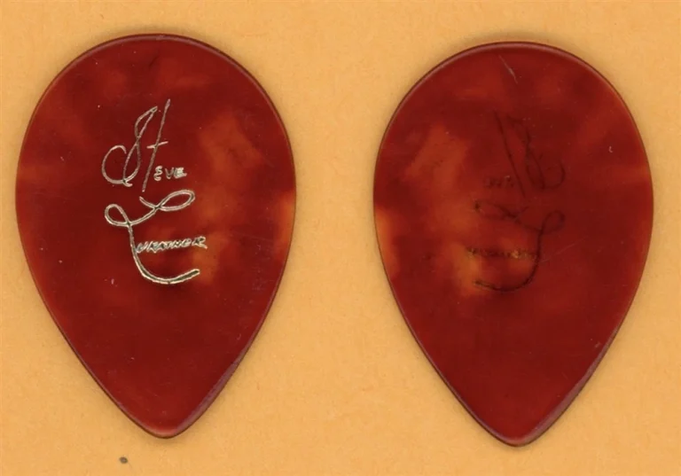 TOTO Steve Lukather Vintage Guitar Pick - 1988 The Seventh One Tour