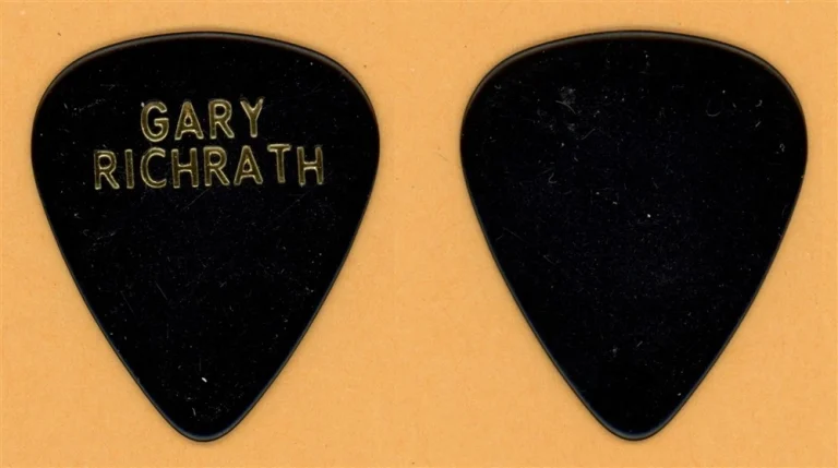 REO Speedwagon Gary Richrath Vintage Guitar Pick - 1987 Life as We Know It Tour