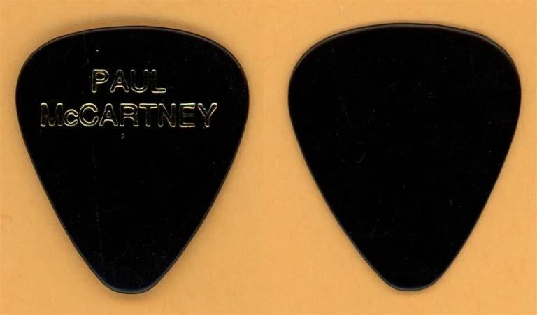 Paul McCartney Vintage Guitar Pick - 1993 Off The Ground Tour